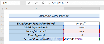 Solve Exponential Equation In Excel