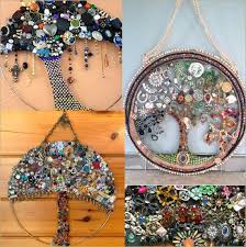 Vintage Costume Jewelry Tree