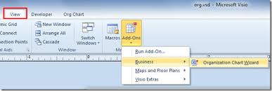 Create Organization Chart In Visio 2010 From Excel Spreadsheet
