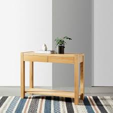 Anya Console Table Solid Oak Icon