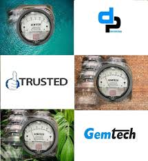 4 inch / 100 mm Differential Pressure Gauge GEMTECH Dpengineers Range 0-60  Pascal at Rs 4500/piece in Delhi