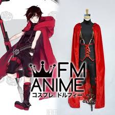fm anime rwby red ruby rose male