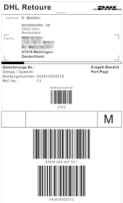 Druckformular zum ausdrucken der aufkleber für pakete und päckchen von dhl. Retoure Wikipedia