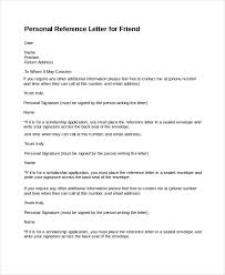 7 Sample Personal Recommendation Letter Free Sample Example