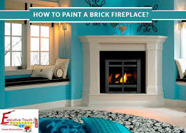 How To Paint A Brick Fireplace 5