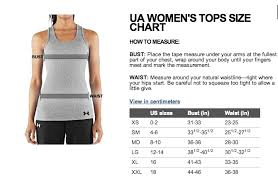 Under Armour Sizes