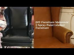 furniture makeover diy leather chair