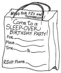 50 Beautiful Slumber Party Invitations Kittybabylove Com
