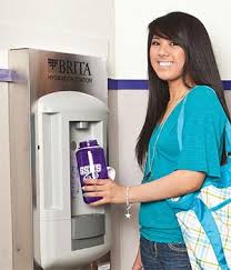 water bottle filling drinking fountains