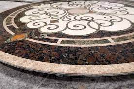 stone medallions marble waterjet