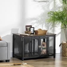 Pawhut Dog Crate Furniture Indoor Pet