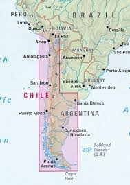 Old map chili et argentine, flle. Nelles Carte Chili Patagonie