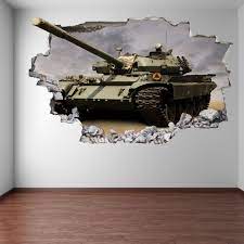 Tank Wall Decal Sticker Mural Poster