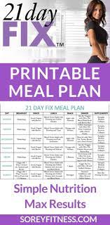 21 day fix 1200 calorie meal plan with