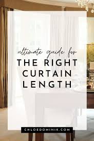 curtain length