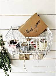 Metal Wire Basket Wall Organizer Home