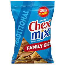chex mix traditional savory snack mix