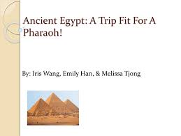 ancient egypt travel brochure