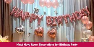 room decorations for birthday party