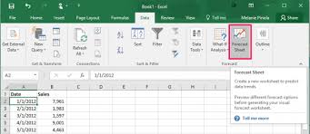How To Create A Forecast Chart In Excel 2016 Laptop Mag