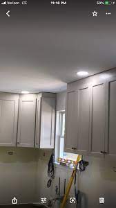 is my recessed led lights too close to