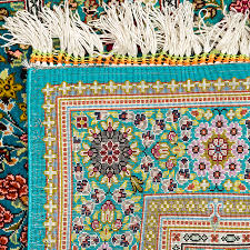 qom silk persian rug exclusive 90 x 60