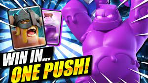 3 CROWN IN 60 SECONDS ONLY!! BEST ELIXIR GOLEM DECK in Clash Royale!! -  YouTube