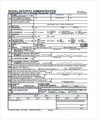 Sections 205(c) and 702 of the social security act allow us to collect the facts we ask for on this form. Free 8 Sample Social Security Card Forms In Pdf Ms Word
