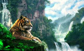 tiger hd wallpaper kde