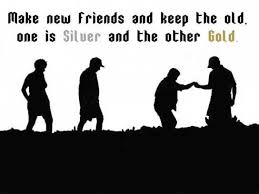 Image result for silver & gold friends