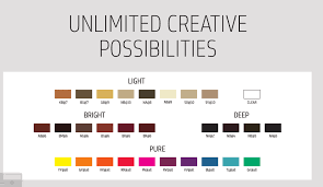 Elumen Color Chart Pure Products Creative Color