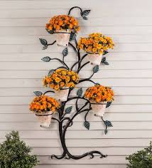 Metal Tree Wall Art House Plants Decor