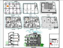 Residential House Plan Elevation And