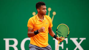 The crowd rose to salute its crocked jester. Canadian Felix Auger Aliassime Wins Opener At Monte Carlo Masters Cbc Sports