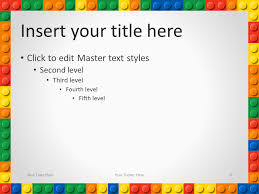 Besides, there's no reason to encrypt unless you collect or send sensitive data, right? Lego Powerpoint Template