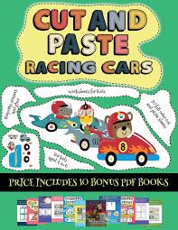 Split into 7 groups, the worksheets contain all 42 letter sounds. Buy Worksheets For Kids Cut And Paste Racing Cars This Book Comes With Collection Of Downloadable Pdf Books That Will Help Your Child Make An Control Develop Visuo Spatial Skills And
