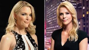 Megyn's red square neck sheath dress on megyn kelly today. Bombshell Charlize Theron On Wrapping Her Head Around Megyn Kelly Bbc News