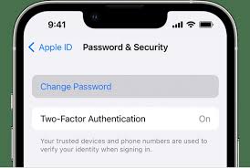 how to reset apple id pword