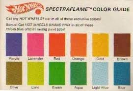 Hot Wheels Redlines Spectraflame Interior Colors By Mattel