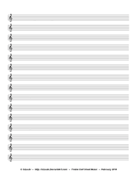 Free Printable Staff Paper Blank Sheet Music Download Them