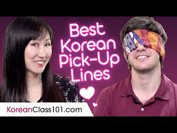 best pick up lines from korean native