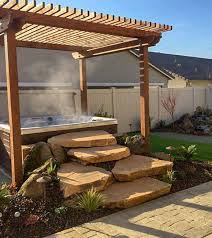 Backyard Ideas For Hot Tubs And Swim