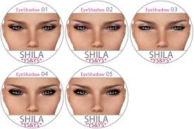 Ys Ys Shila Eyeshadow Chart Installer For The Mesh Pro