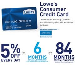 lowe s credit card application