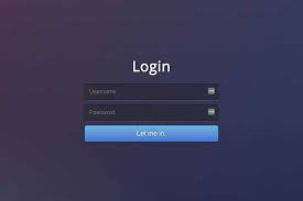 login page templates built with html css