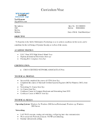ccna resume sample doc top resume formats for mba freshers sample format  writing your doc top