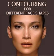 contouring for diffe face shapes