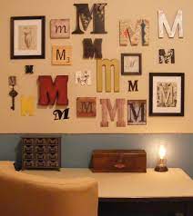 Letter Wall Decor Initial Wall Decor