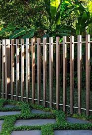 A Spotted Gum Timber Batten Fence
