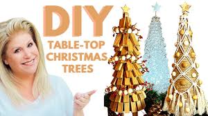 diy table top christmas tree dollar
